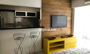 Imagem 3: Apartamento com 2 dormitórios para alugar, 79 m² por R$ 10.080,28/mês - Alphaville - Barue