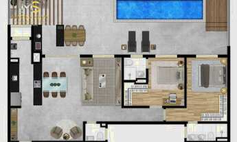 Imagem 6: Apartamento à venda, 106 m² por R$ 738.000,00 - Parque Rincão - Cotia/SP