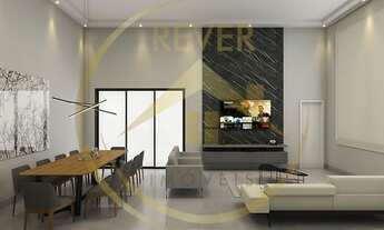 Imagem 4: Casa a venda em Paulínia, condomínio Terras de Fontanário, 3 suítes, térrea recém construí