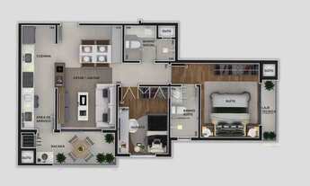 Imagem 4: APARTAMENTO com 2 dormitórios à venda com 131.73m² por R$ 700.000,00 no bairro Rebouças