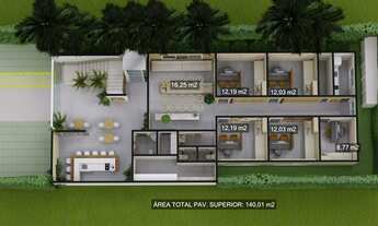 Imagem 3: Prédio comercial à locação em Lagoa Nova (Natal/RN) I 280m²