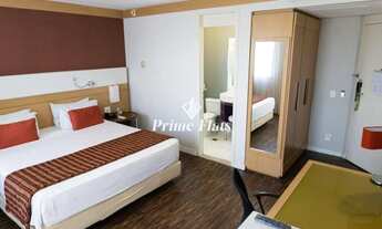 Imagem 5: Flat disponível para locação no Quality Faria Lima, com 24m², 1 dormitório e 1 vaga