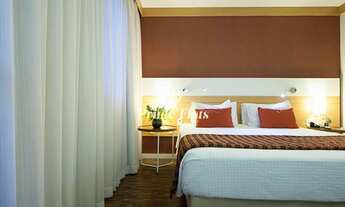 Imagem 4: Flat disponível para locação no Quality Faria Lima, com 24m², 1 dormitório e 1 vaga