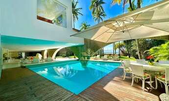 Imagem 6: Casa à venda com heliponto de frente para o mar - 6 suítes - Piscina e churrasqueira - 12