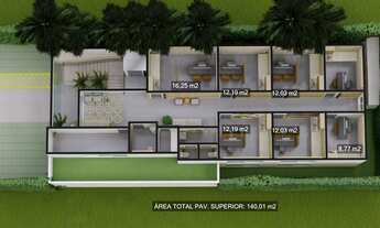 Imagem 2: Prédio comercial à locação em Lagoa Nova (Natal/RN) I 280m²