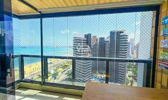 Imagem 7: Flat Vista Mar com 1 quarto no Meireles - Porteira Fechada