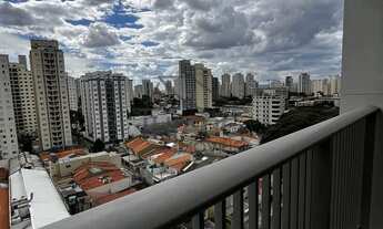 Imagem 5: Studio novo com sacada e mobiliado de 20m² para locação, localizado no bairro do Tatuapé