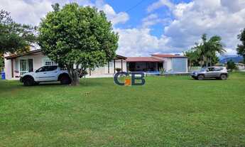 Imagem 4: Chácara com casa de 3 dormitórios, sala estar e jantar com cozinha, lavanderia, piscina e