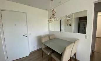 Imagem 5: Apartamento 02 dormitórios mobiliado com varanda gourmet - Alphaville