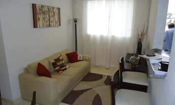 Imagem 3: Apartamento com 2 dormitórios, sala ampla para 2 ambientes, 1 banheiro, 1 vaga de garagem