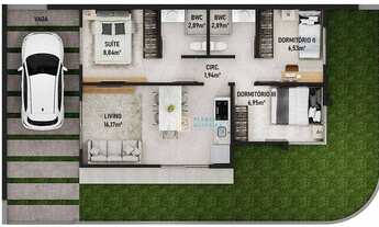 Imagem 6: Casa com 3 dormitórios à venda, 52 m² por R$ 300.000 - Nossa Senhora de Fatima - Penha/SC