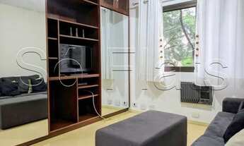 Imagem 2: Lindo flat no Jd Paulista estilo residencial com 1 dorm e 1 vaga de garagem disponível par