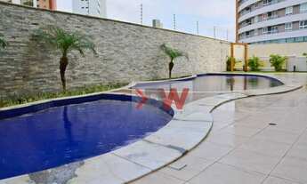 Imagem 4: Apartamento com 2 dormitórios para alugar, 56 m² por R$ 300,00/dia - Ponta Negra - Natal/R