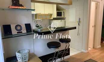 Imagem 6: Flat disponível para locação no International Duplex Residence em Moema, com 42m², 1 dormi