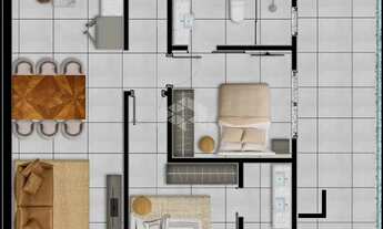 Imagem 2: Apartamento com 3 quartos/dormitórios no bairro Praia Grande, em Governador Celso Ramos