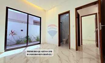 Imagem 4: Casa Térrea no Condomínio Sunville com 3 Quartos e Piscina !