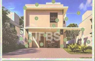 Imagem 6: Sobrado de 4 Quartos no Jardins Marselha - Fachada Magnólia