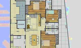 Imagem 2: Apartamento Garden 3 quartos sendo 2 suítes e 2 vagas de garagem a venda no Bairro Jardim