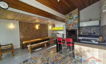 Imagem 5: Casa MOBILIADA com 4 quartos para alugar, 261 m² por R$ 9.100/mês - Nature Village 2 - Jar