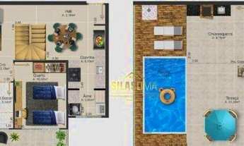Imagem 6: Apartamento com 2 dormitórios à venda, 86 m² por R$ 375.000,00 - Costa Azul - Rio das Ostr