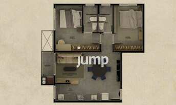 Imagem 4: Apartamento com 2 dormitórios à venda, 69 m² por R$ 753.273,25 - Ribeirão da Ilha - Floria