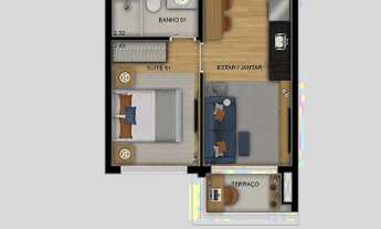 Imagem 2: Studios e Salas Comerciais ao lado metro Belém - ÚLTIMAS UNIDADES