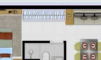 Imagem 4: Apartamento para venda possui 45 metros quadrados com 2 quartos em Brás - São Paulo - SP