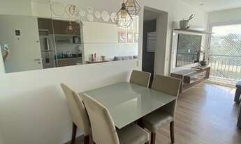 Imagem 2: Apartamento 02 dormitórios mobiliado com varanda gourmet - Alphaville