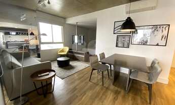 Imagem 4: Apartamento mobiliado no Brooklin - 1 suíte - 1 vaga e varanda