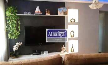 Imagem 2: Apartamento com 2 dormitórios à venda, 55 m² por R$ 200.000 - Alcântara - São Gonçalo/RJ