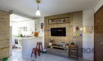 Imagem 7: Apartamento semimobiliado com 2 dormitórios, banheiro social e 1vaga rotativa