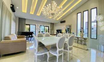 Imagem 4: Sobrado no Condomínio Sun Lake com 500m² de terreno 04 suítes e vista para o Lago