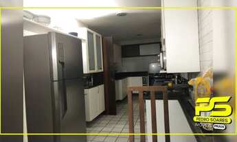 Imagem 2: Apartamento com 4 dormitórios à venda, 190 m² por R$ 700.000,00 - Miramar - João Pessoa/PB