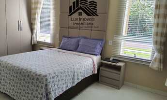 Imagem 4: Alphaville com 4 suítes / semi mobiliada e climatizada// ponta negra