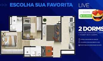 Imagem 4: Apartamento para venda possui 51 metros quadrados com 2 quartos