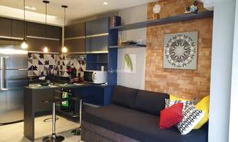 Imagem 1: Flat para aluguel possui 33 metros quadrados com 1 quarto em Santo Amaro - São Paulo - SP