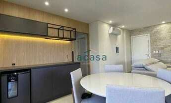 Imagem 4: Apartamento Mobiliado com 1 suíte mais 2 dormitórios à venda por R$ 900.000 - Centro - Cas