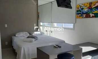 Imagem 5: Locação, Flat Mobiliado com Uma suíte, sala, cozinha. Completo