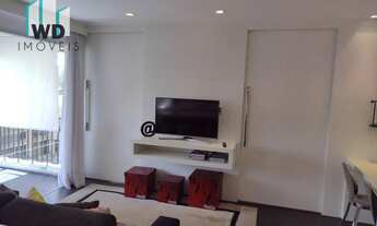 Imagem 3: Apartamento com 1 dormitório para alugar, 50 m² por R$ 4.702,18/mês - Alphaville Conde II