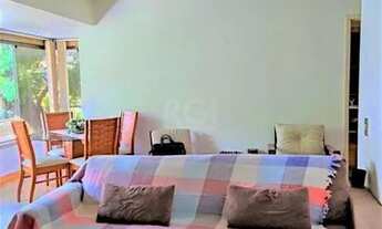 Imagem 6: Apartamento 2 dormitórios semimobiliado, living 2 ambientes com lareira, cozinha e área de