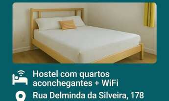 Imagem: Quartos individual em hostel Agronômica