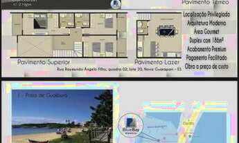 Imagem 2: Casas com fino acabamento na enseada azul