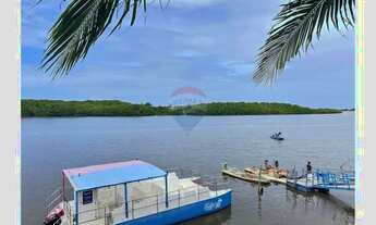 Imagem 5: Casa a beira mar na Barra de Santo Antônio