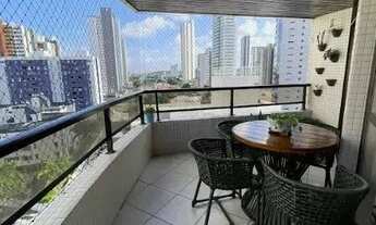 Imagem 4: Real Barcelona - Brisamar - 122m² - Andar intermediário - 03 suítes + DCE - 02 Vagas -Com