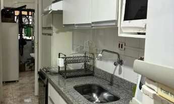 Imagem 7: Apartamento mobiliado 2 Quartos ,Sacada envidraçada portaria 24H Prédio frente Mar