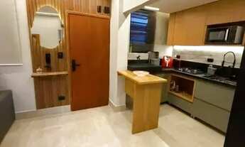 Imagem 4: Apartamento 2 dormitorios na quadra da praia, com vaga de garagem em Santos Sp