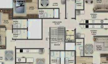 Imagem 4: Apartamento com 2 dormitórios à venda, 69 m² por R$ 531.000,00 - Enseada da Pinheira - Pal