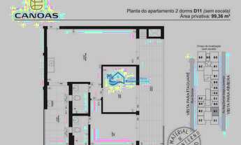 Imagem 3: Apartamento com 2 dormitórios à venda, 93 m² por R$ 948.000,00 - Jardim São Lourenço - Be