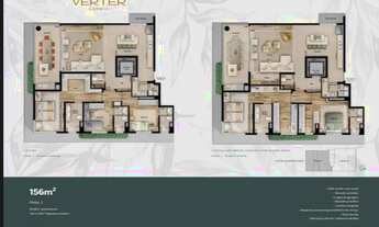 Imagem 3: Apartamento para venda possui 156 metros quadrados com 3 quartos em Cambuí - Campinas - SP