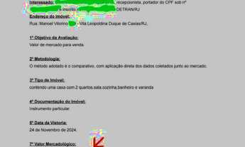 Imagem 3: CASA EM DUQUE DE CAXIAS 2 QUARTOS